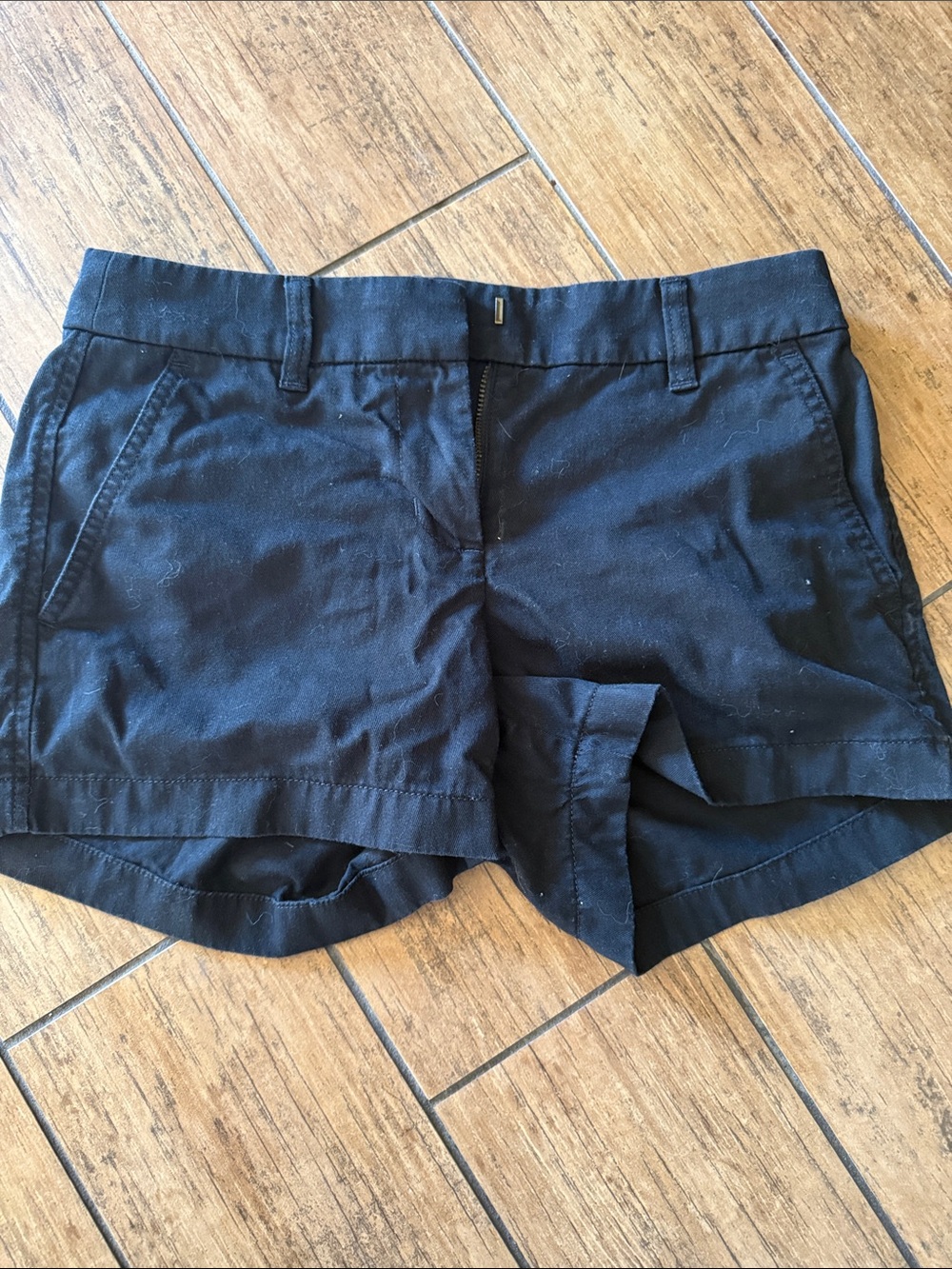 Jcrew size 0 Women’s Black Chino shorts